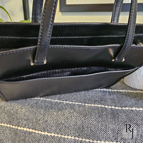 Kate Spade Patterson Drive Geraldine Tote Satchel – Black Leather - Picture 5 of 15